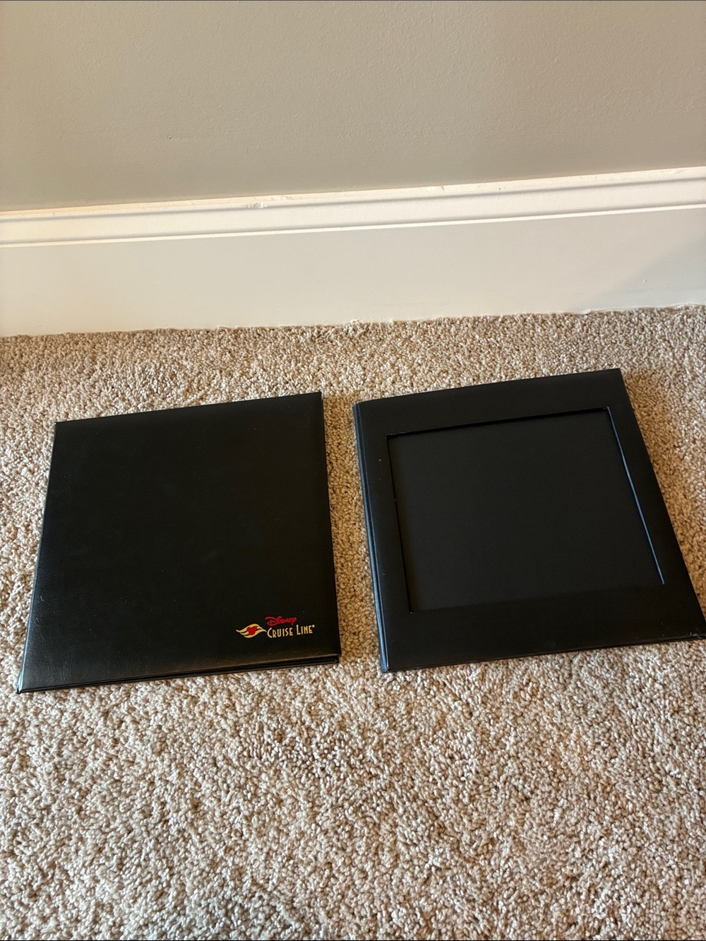 Disney Cruise Line Black Folio Tablet Frame Sleeve